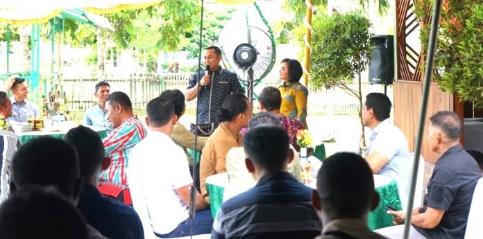 Getaran Suka Cita dan Damai Tanah Biak, Dandim 1708/BN Gelar Open House Natal 2023