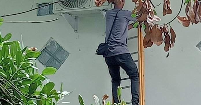 Gudang Arsip Disdik Deli Serdang Dipasangi AC Tanpa Kwh Meter