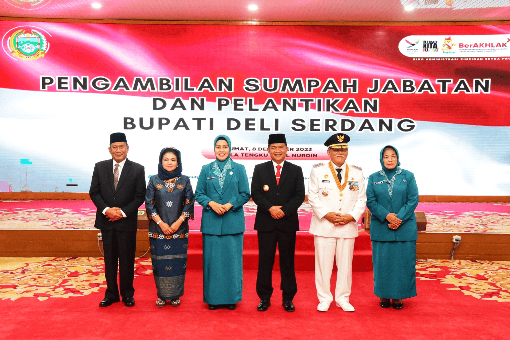 H.M.Ali Yusuf Siregar Resmi Dilantik Jadi Bupati Deli Serdang Definitif