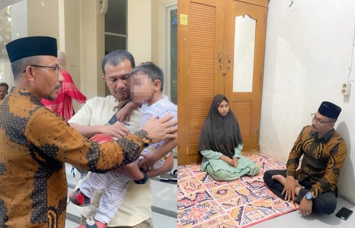 Haji Uma Kunjungi Pasien asal Aceh yang Sedang jalani Pengobatan di Jakarta