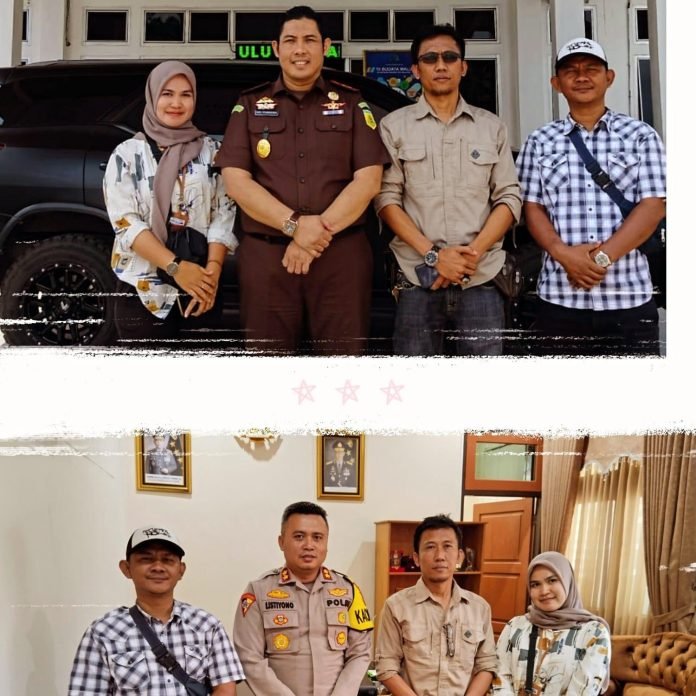 IWO-I Pamit ke Kapolres OKU Selatan Jelang Pelantikan