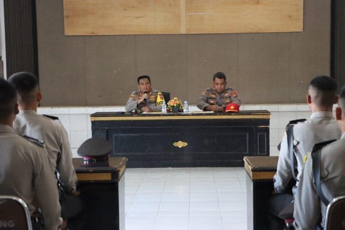 Ini yang Disampaikan Kapolres Lombok Timur saat Berikan Arahan kepada Siswa SPN Polda NTB