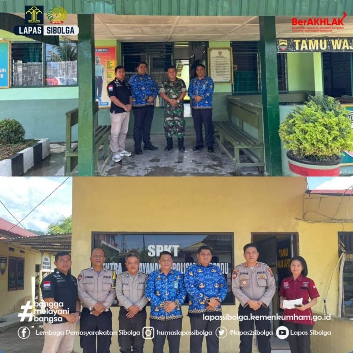JELANG NATARU, LAPAS KELAS IIA SIBOLGA LAKSANAKAN KOORDINASI DENGAN TNI-POLRI DAN PEMELIHARAAN SARPRAS