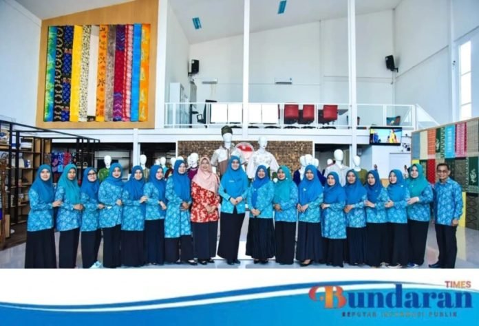 Jadi Desa Percontohan UP2K 3 Kali Berturut, TP PKK Batu Bara Terima Kunker TP PKK Aceh Besar