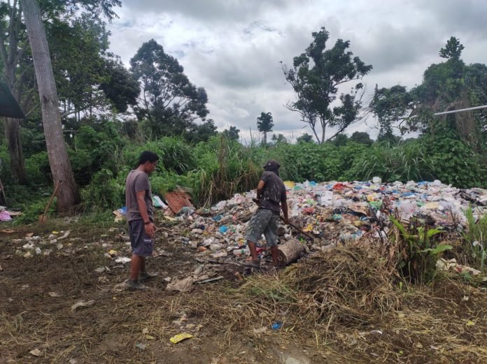 Jelang Nataru, Lapas Bukittinggi Benahi Sampah