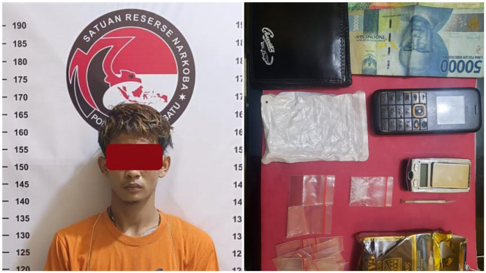 Jual Sabu di Kebun Sawit, Anak Labura Diringkus Polres Labuhanbatu