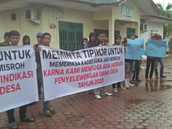 KORPUS API Sumut Datangi Inspektorat Sergai Meminta Periksa Kades Suka Jadi