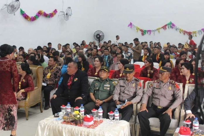 Kakanwil Kumham Sumut Hadiri Perayaan Natal Bersama Petugas dan WBP Lapas Binjai