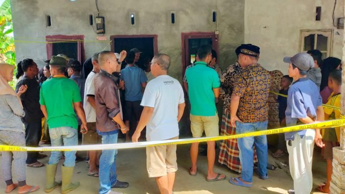 Polsek Perdagangan pasang police line di TKP Gantung diri 