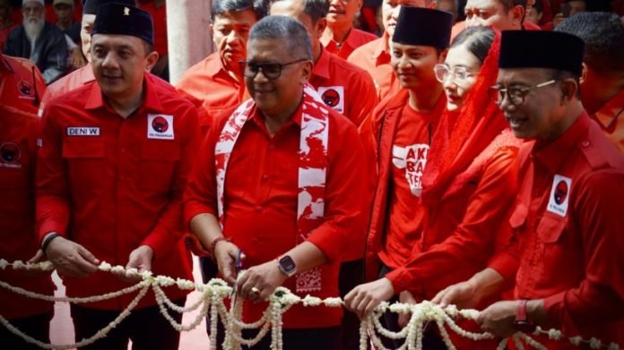 Kantor DPC PDIP Pacitan Diresmikan, Hasto: Jadikan sebagai Rumah Rakyat