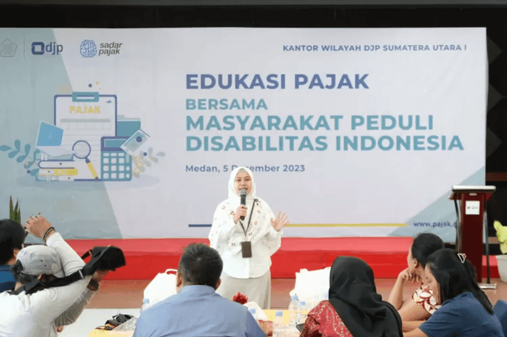 Memperingati Hari Disabilitas Internasional, Kanwil DJP Sumut I Sosialisasikan Hak dan Kewajiban Pajak