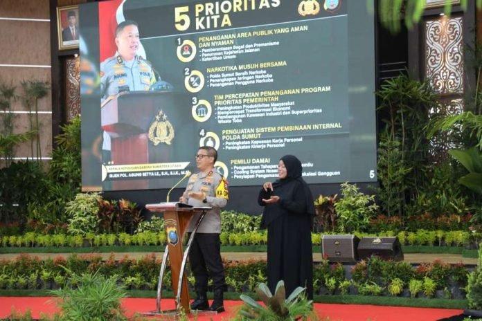 Kapolda Sumut Paparkan Refleksi Akhir Tahun 2023 dan Outlook 2024