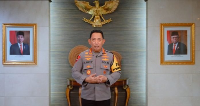 Kapolri Jenderal Listyo Sigit Prabowo Mengucapkan Selamat Natal 2023 dan Tahun Baru 2024