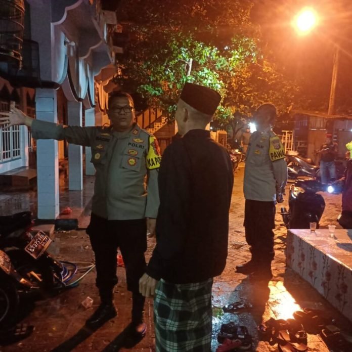 Kapolsek Balaraja Cek Kebakaran Majlis Ta’lim di Ceplak