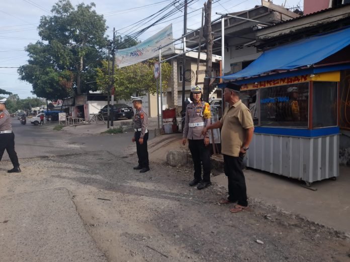 Kasat Lantas Polres Bone Pimpin Survey Jalan Jelang Nataru