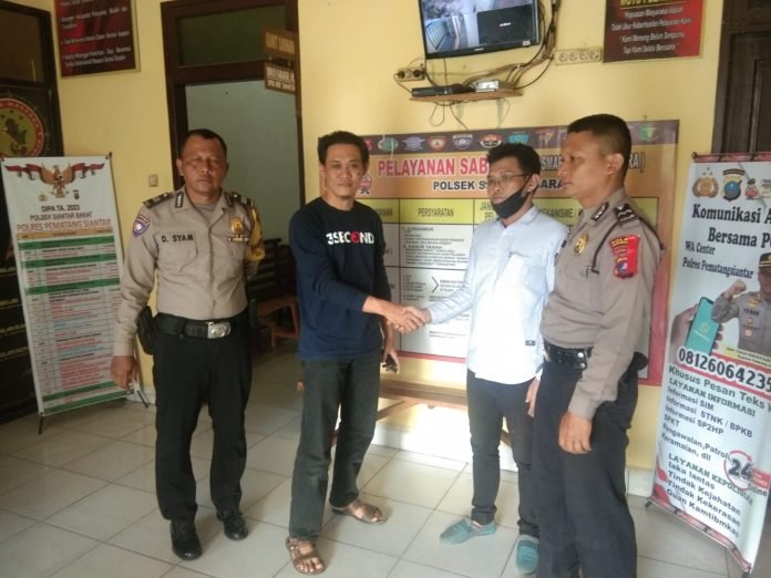 Kasus Abang Pukul Adik Kandung Diselesaikan Polsek Siantar Barat