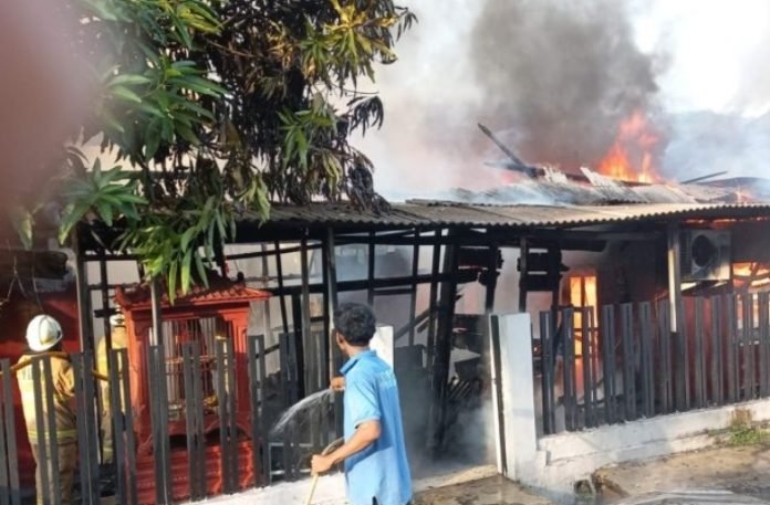 Kebakaran Rumah di Pasar Rebo Jaktim Tewaskan Satu Orang