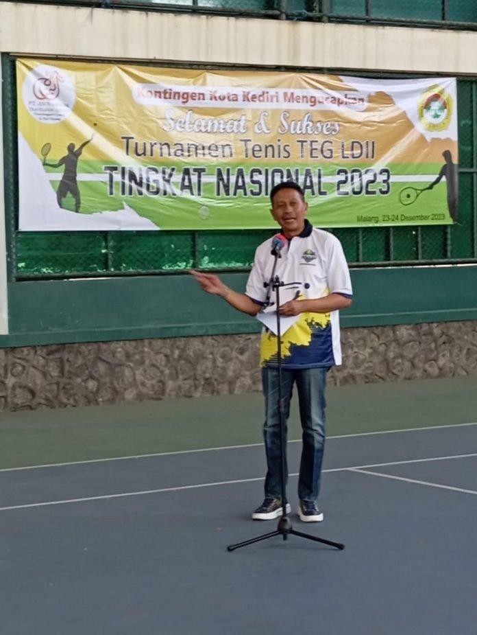 Kejari Karawang Kuatkan Tim Tenis Lapang pada Turnamen Nasional TEG DPP LDll di Kota Malang