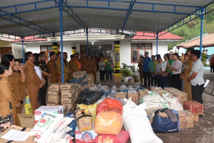 Ketua TP. PKK Humbahas Ucapkan Terimakasih atas Dukungan Semua Pihak kepada Korban Bencana Alam