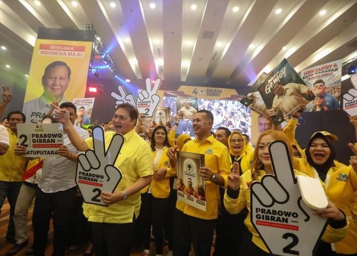 Ketum Partai Golkar di Medan, Seluruh Kader Agar Menangkan Prabowo-Gibran
