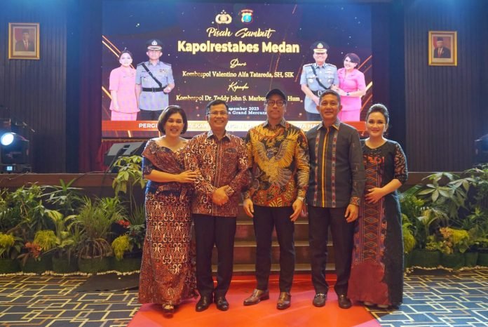 Kombes Pol Dr. Teddy John Sahala Marbun Kapolrestabes Medan Yang Baru