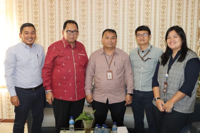 Kunjungi Bank Sumut Siantar, Baskami Minta Permudah Akses UMKM