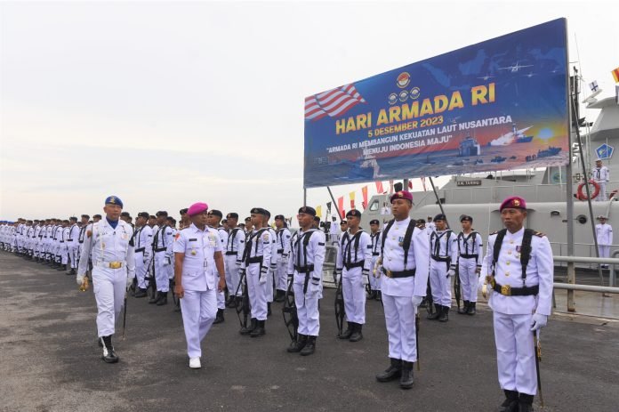 Lantamal I Laksanakan Upacara Hari Armada RI Tahun 2023
