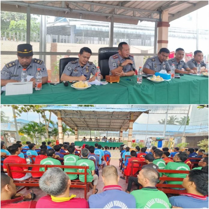 Lapas Kelas IIA Labuhan Ruku Dan Kanwil Kemenkumham Sumut Gelar Sidang Tim Pengamat Pemasyarakatan