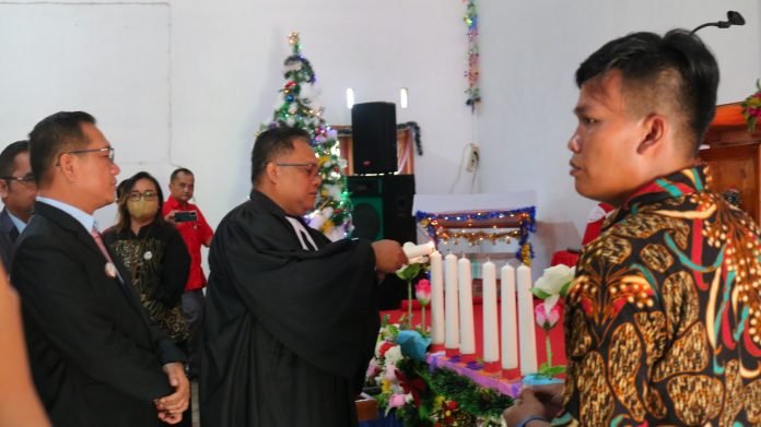 Lapas Kelas IIA Pematang Siantar Rayakan Natal Bersama Warga Binaan Pemasyarakatan dan Keluarga