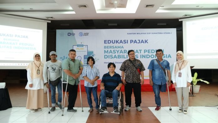 Memperingati Hari Disabilitas Internasional, Kanwil DJP Sumut I Sosialisasikan Hak dan Kewajiban Pajak