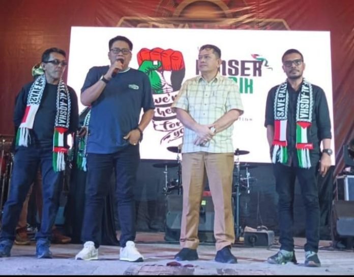 Musisi Bersatu Gelar Konser Musik Amal Save Palestina