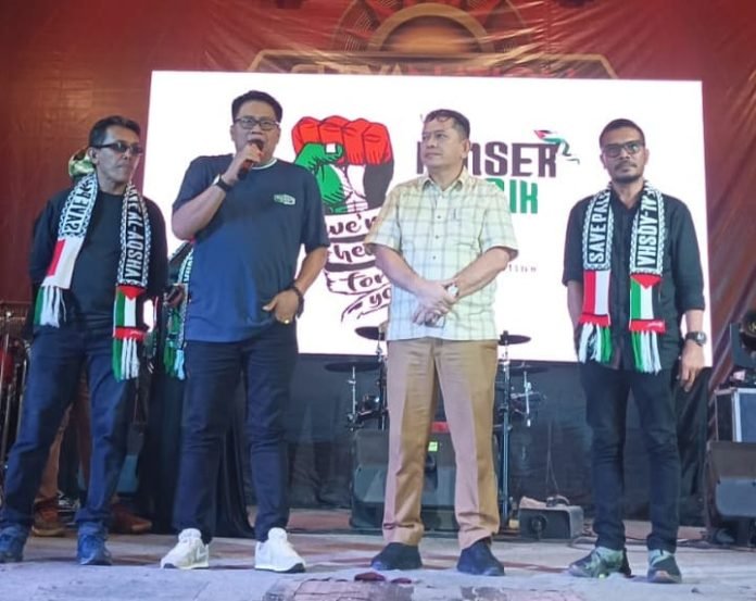 Musisi Bersatu Kota Medan, Gelar Konser Musik Amal Save Palestina : Mari Kita Bantu Saudara Kita Di Palestina