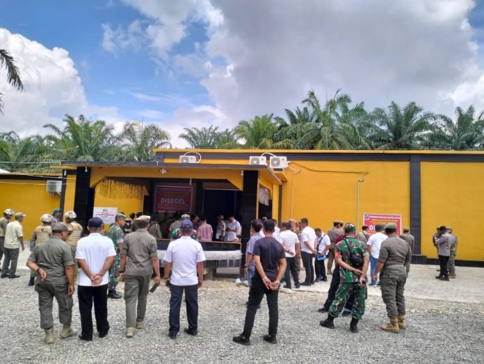 One King Golden Kembali Disegel Tim Terpadu dari Pemprovsu, Pemkab dan Polres Langkat
