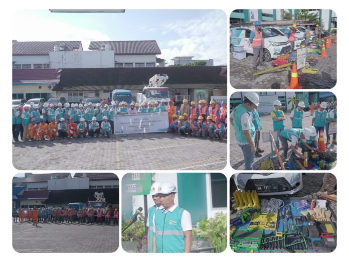 Pln up3 pematang siantar gelar pasukan peralatan pastikan kehandalan listrik selama nataru