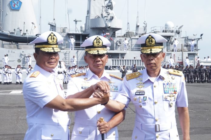 Pangkoarmada RI Pimpin Sertijab Pangkoarmada II