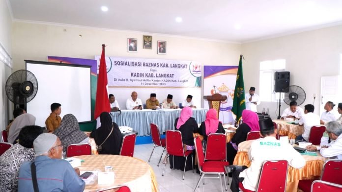 Para Pengusaha di Bawah Naungan Kadin Langkat Didorong untuk Menjadi Muzakki dan Menyalurkan Zakat Melalui Baznas