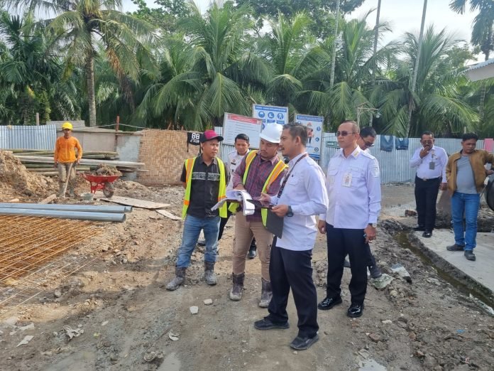 Pastikan Pembangunan IPAL Berjalan dengan Baik, Tim dari Dirjenpas Laksakan Monitoring dan Evaluasi ke Lapas Kelas IIA Labuhan Ruku