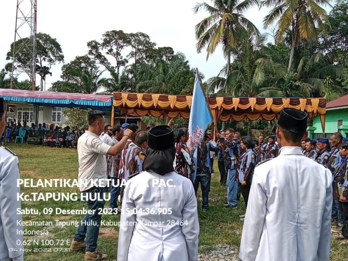Pelantikan Ketua PAC IPK Tapung Hulu Berlangsung Sukses dan Semarak