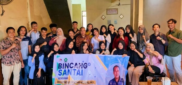 Pembina YKito Satu Dionisius Sihombing Bincang Santai Bersama 30 Pemuda Sumut dan Pulau Jawa   