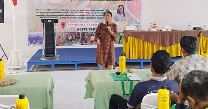 Pemkab Samosir Sosialisasi Keamanan Pangan Segar Asal Tumbuhan