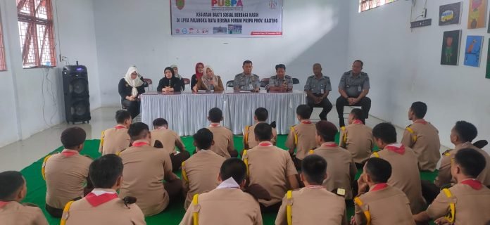 Peringati Hari Ibu, Forum Puspa Kalimantan Tengah gelar Bakti Sosial ke LPKA Palangka Raya 3