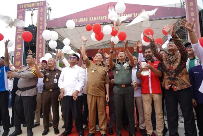 Pesan Damai Pangdam IM untuk Pemilu Tahun 2024