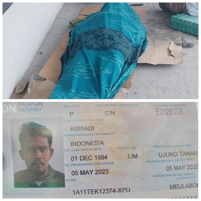 Pj Bupati Abdya Fasilitasi Penjemputan Jenazah Warga Lembah Sabil Meninggal di Malaysia