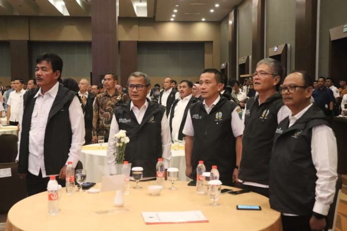 Pj Bupati Paluta Hadiri Rakordis Pembangunan Sumut