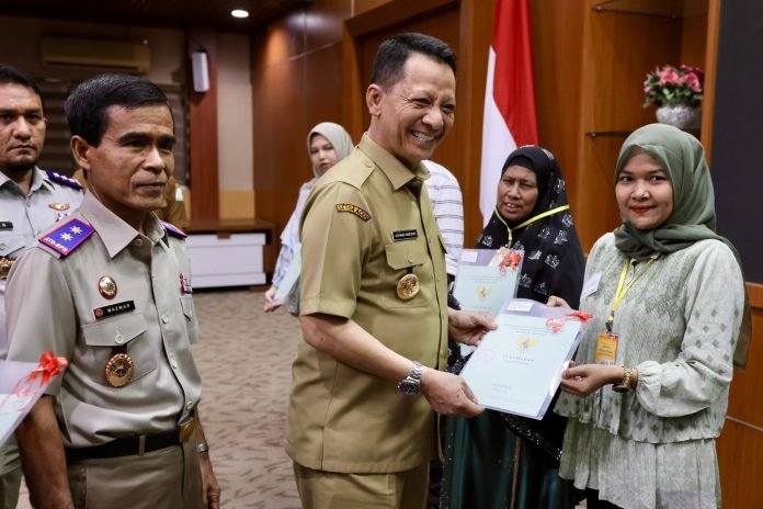 Pj Gubernur Minta BPN Aceh Perkuat Sosialisasi Sertifikasi Tanah Kepada Masyarakat