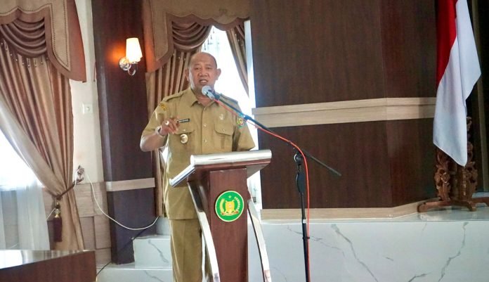 Plt Bupati Langkat Buka Rakor Kemiskinan Ekstrim