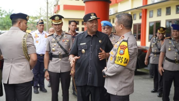 Plt Bupati Langkat & Kapolda Sumut Hadiri Penutupan Pendidikan Bintara Polri SPN Hinai
