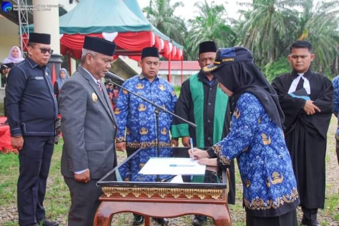 Plt Bupati Palas Jadi Irup Peringatan Hari Bela Negara ke 75 Tahun 2023