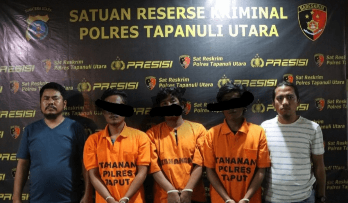 Polres Taput Ringkus Pelaku Curanmor