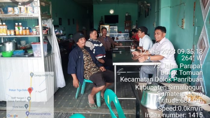 Polsek Dopan Gencarkan Sosialisasi Kampung Bebas Narkoba di Dusun I Kampung Huta Gareja